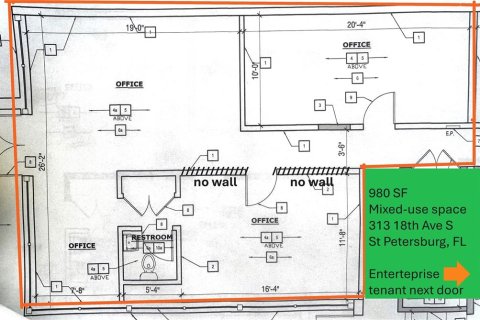 Propiedad comercial en alquiler en Saint Petersburg, Florida, 286.05 m2 № 1737228 - foto 4