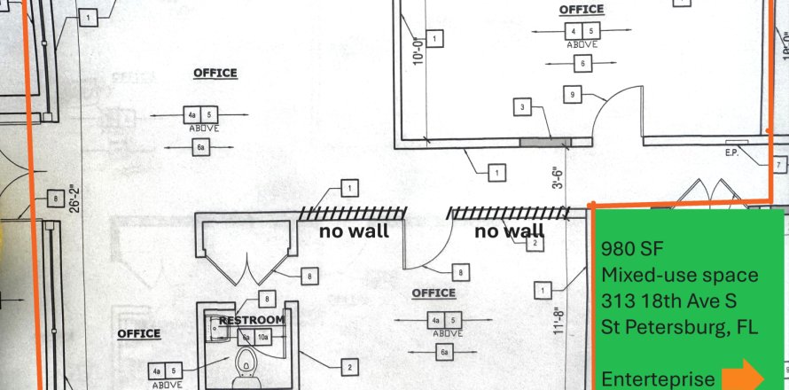 Propiedad comercial en Saint Petersburg, Florida 286.05 m2 № 1737228