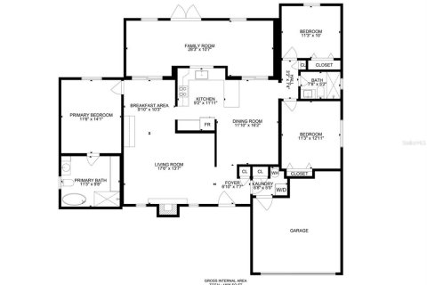 House in Tampa, Florida 3 bedrooms, 213.4 sq.m. № 2199360 - photo 14