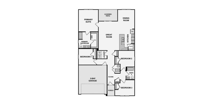 Townhouse in SAWMILL COURT in De Funiak Springs, Florida 4 bedrooms, 165 sq.m. № 132268