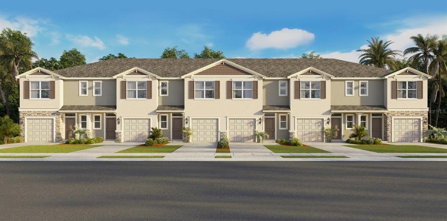 Townhouse in Wesley Chapel, Florida 3 bedrooms, 135.92 sq.m. № 1810342