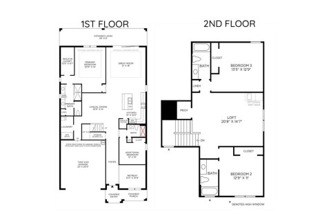 Townhouse floor plan «279SQM», 4 bedrooms in RIVERSIDE OAKS