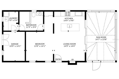 Villa ou maison à vendre à Arcadia, Floride: 1 chambre, 80.36 m2 № 1877183 - photo 27