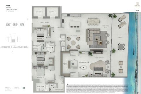 Copropriété à vendre à Miami, Floride: 4 chambres, 268.95 m2 № 1949955 - photo 6