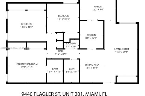 Copropriété à vendre à Miami, Floride: 3 chambres, 117.61 m2 № 1945417 - photo 15