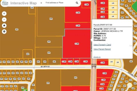 Terreno en venta en Ocala, Florida № 1603023 - foto 5