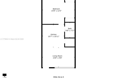 Condo in Hollywood, Florida, 1 bedroom  № 1940580 - photo 20