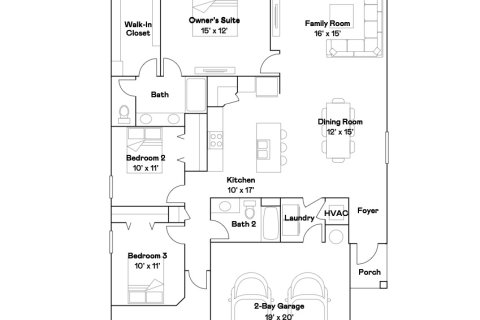 House in Parrish, Florida 4 bedrooms, 168.8 sq.m. № 1866682 - photo 1