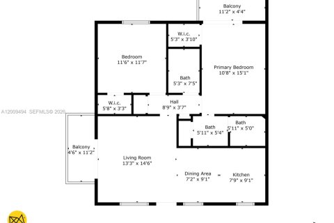 Condominio en venta en North Bay Village, Florida, 2 dormitorios, 83.61 m2 № 2073263 - foto 5