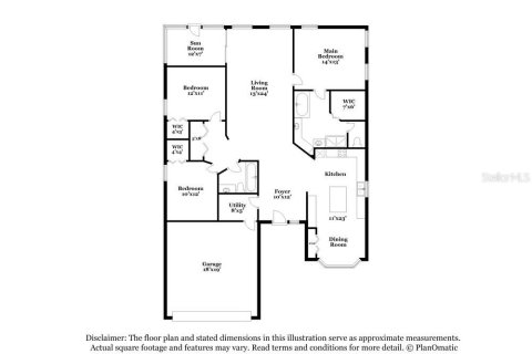 Villa ou maison à louer à Tavares, Floride: 3 chambres, 148.27 m2 № 2100207 - photo 2