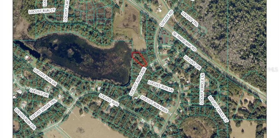 Terrain à Ocklawaha, Floride № 2196380