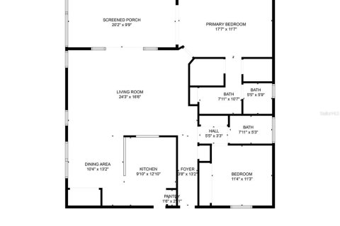 House in DeBary, Florida 2 bedrooms, 132.85 sq.m. № 1385317 - photo 27