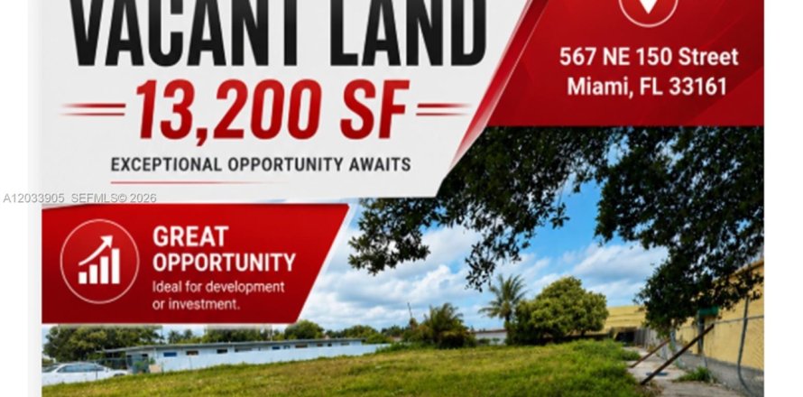Terrain à Miami, Floride № 2077618