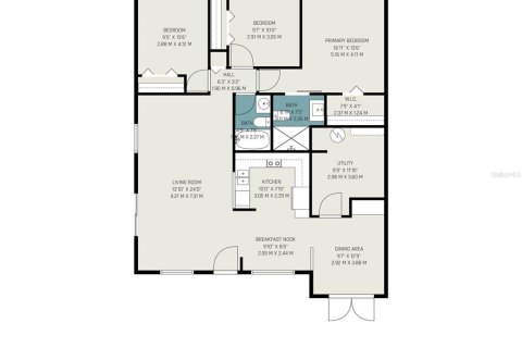 House in Port Charlotte, Florida 3 bedrooms, 124.12 sq.m. № 1624555 - photo 25