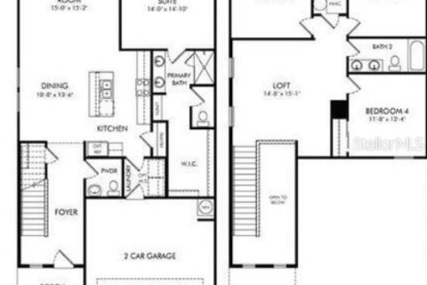Villa ou maison à louer à Palm Coast, Floride: 4 chambres, 201.04 m2 № 2429195 - photo 2