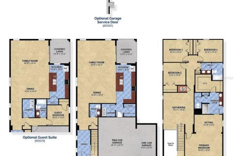 Villa ou maison à vendre à Clermont, Floride: 5 chambres, 270.44 m2 № 2425612 - photo 2