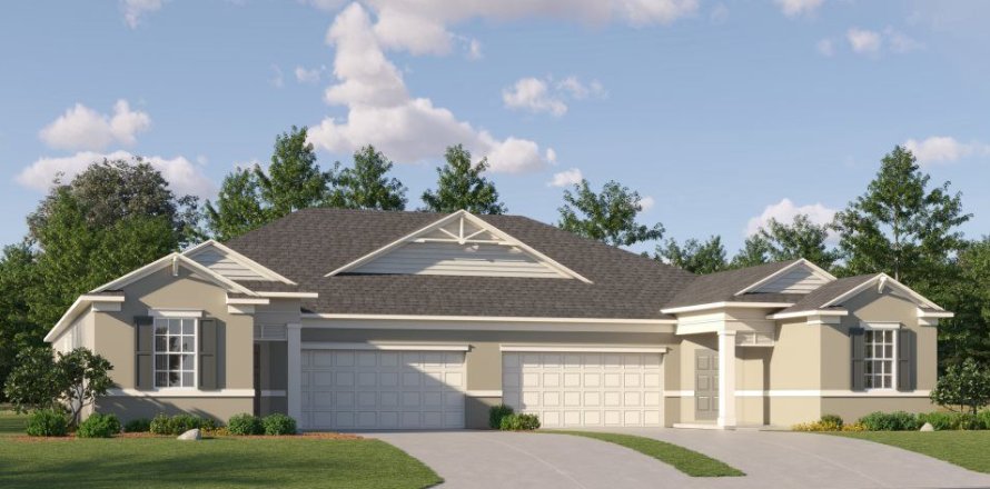 Дом в Connerton - Bellflower Villas в Ленд-о-Лейкс, Флорида 3 комнаты, 181м2 № 528725