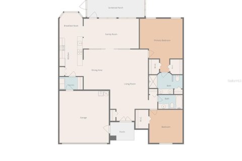 Купить виллу или дом в Гудзон, Флорида 9 комнат, 167.41м2, № 2200836 - фото 3