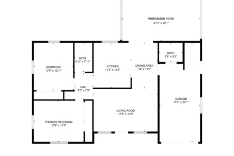 House in Hudson, Florida 2 bedrooms, 113.25 sq.m. № 1883898 - photo 7