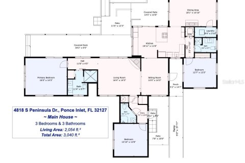 Villa ou maison à vendre à Ponce Inlet, Floride: 5 chambres, 383.13 m2 № 2400043 - photo 25