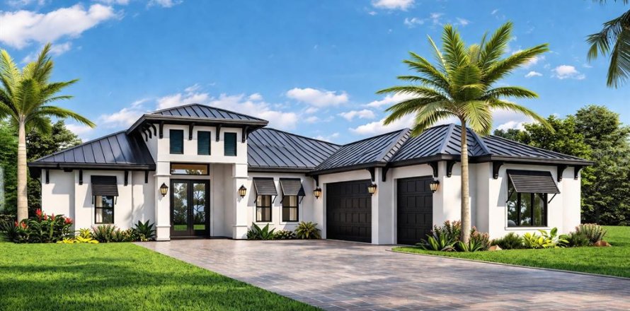 House in Sarasota, Florida 3 bedrooms, 266.82 sq.m. № 2233206