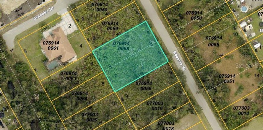 Terreno en North Port, Florida № 1536367