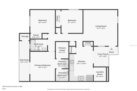 Duplex à vendre à Orlando, Floride: 3 chambres, 97.27 m2 № 2434544 - photo 23