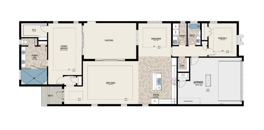 Casa en Aqua by Medallion Home en Bradenton, Florida 2 dormitorios, 198 m2 № 567709