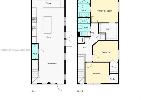 House in Miami, Florida 3 bedrooms, 133.78 sq.m. № 1969654 - photo 22