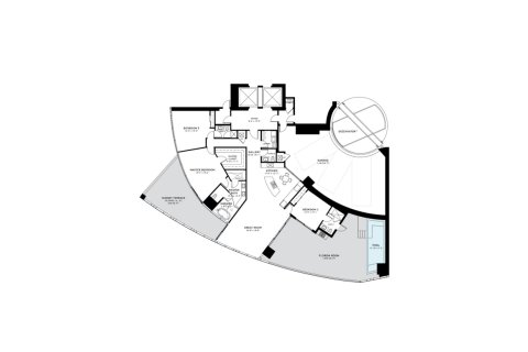 Apartamento en BENTLEY RESIDENCES  3 dormitorios, 488 m2 № 386455