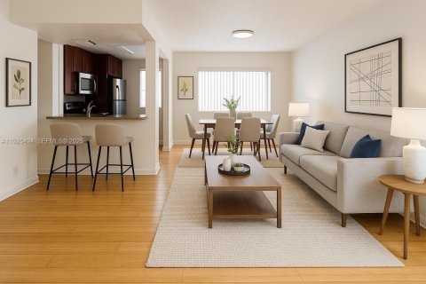 Снять в аренду квартиру в Майами-Бич, Флорида 2 спальни, 81.66м2, № 1984023 - фото 1