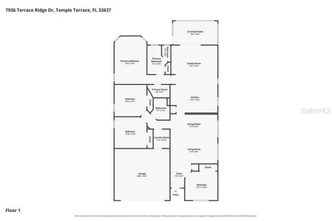 Villa ou maison à louer à Temple Terrace, Floride: 4 chambres, 179.77 m2 № 2407026 - photo 2