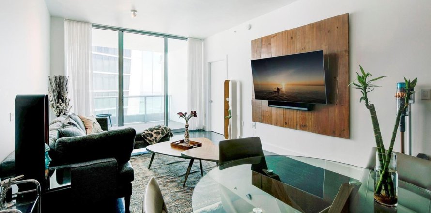 Квартира в 900 BISCAYNE BAY в Майами, Флорида 2 спальни, 96м2 № 39759