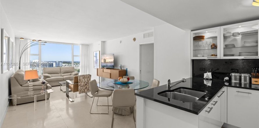 Condo à Miami Beach, Floride, 1 chambre  № 2032936
