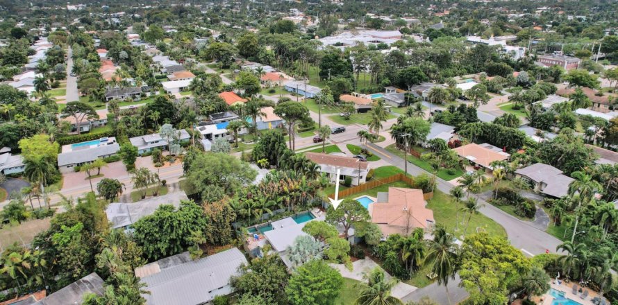 House in Wilton Manors, Florida 3 bedrooms, 158.21 sq.m. № 1077122