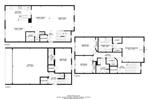 Adosado en alquiler en Tampa, Florida, 4 dormitorios, 244.15 m2 № 2287527 - foto 5