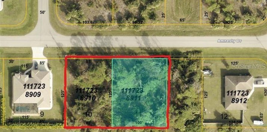 Land in North Port, Florida № 2377669