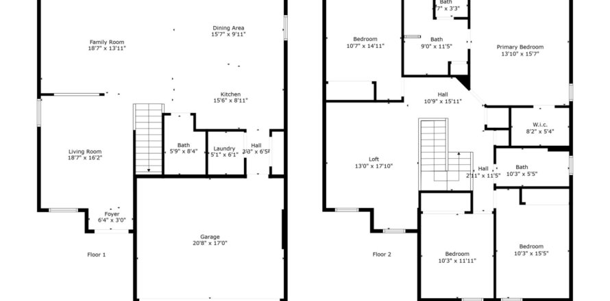 House in Palm City, Florida 4 bedrooms, 220.74 sq.m. № 1132757