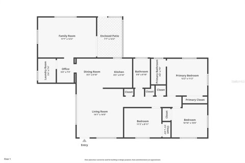 House in Orlando, Florida 3 bedrooms, 111.48 sq.m. № 1795389 - photo 23