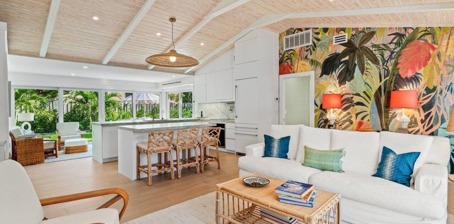 House in Ocean Ridge, Florida 3 bedrooms, 146.69 sq.m. № 2158411