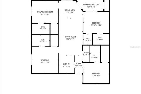 Condo in Gainesville, Florida, 4 bedrooms № 2236391 - photo 4