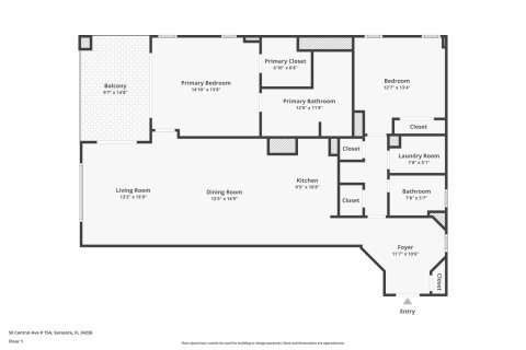 Condominio en venta en Sarasota, Florida, 2 dormitorios, 148.18 m2 № 1866743 - foto 9