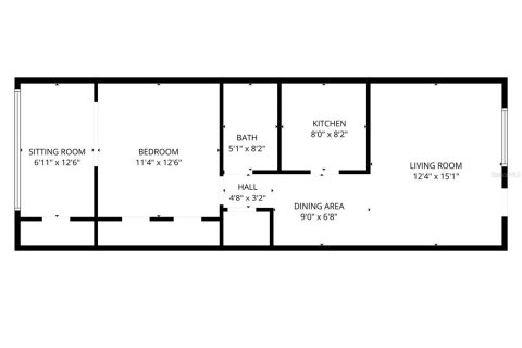 Condo in Seminole, Florida, 1 bedroom  № 2205763 - photo 3