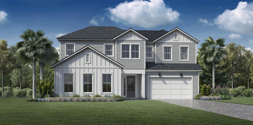 Villa ou maison à Coral Ridge at Seabrook by Toll Brothers à Ponte Vedra Beach, Floride 5 chambres, 319 m2 № 492128