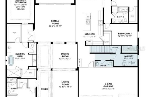 Villa ou maison à vendre à Apopka, Floride: 5 chambres, 427.16 m2 № 2405372 - photo 13