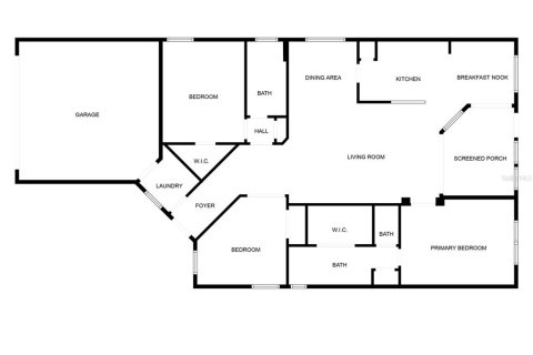 House in Wesley Chapel, Florida 3 bedrooms, 138.7 sq.m. № 1850066 - photo 3