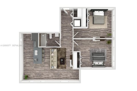 Apartment in Miami Beach, Florida 2 bedrooms, 79.43 sq.m. № 2064758 - photo 8