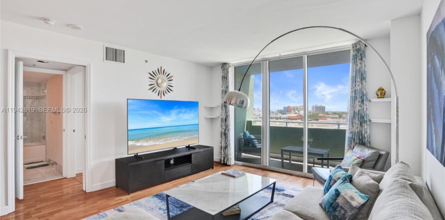 Condo à Miami Beach, Floride, 1 chambre № 2190013