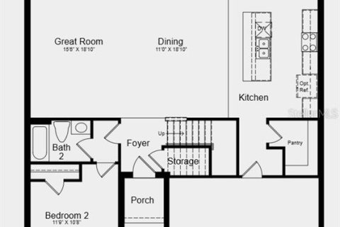 Villa ou maison à vendre à Kissimmee, Floride: 4 chambres, 214.42 m2 № 2414034 - photo 13