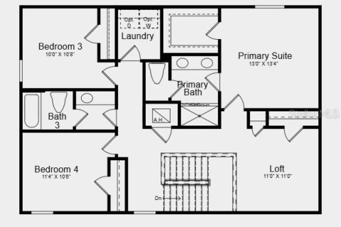 Villa ou maison à vendre à Kissimmee, Floride: 4 chambres, 214.42 m2 № 2414034 - photo 14